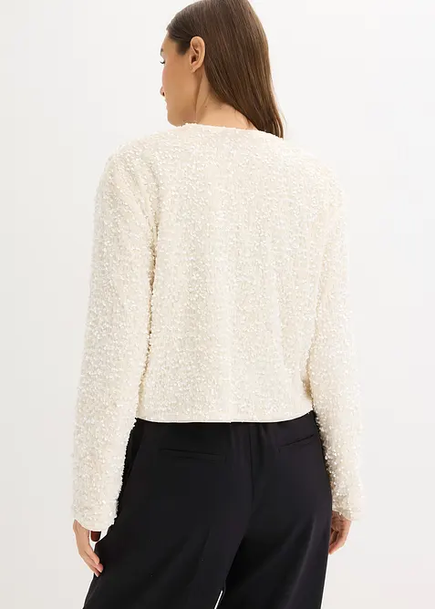 Kort paljettjakke, bonprix