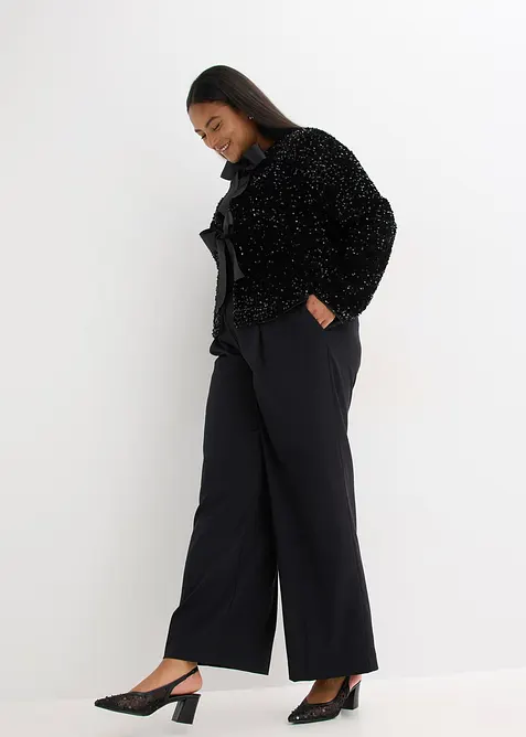 Kort paljettjakke, bonprix