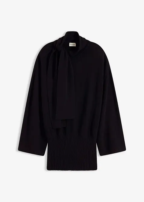 Oversized genser av myk viskosemiks, bonprix