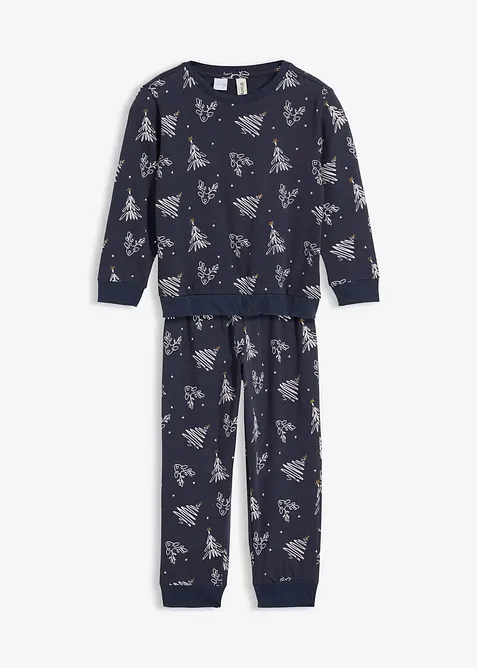 Pyjamas i 100% økologisk bomull, bonprix