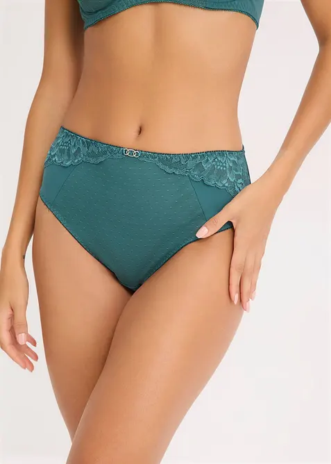 Maxitruse med delikat blonde, bonprix