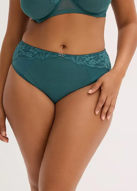 Maxitruse med delikat blonde, bonprix