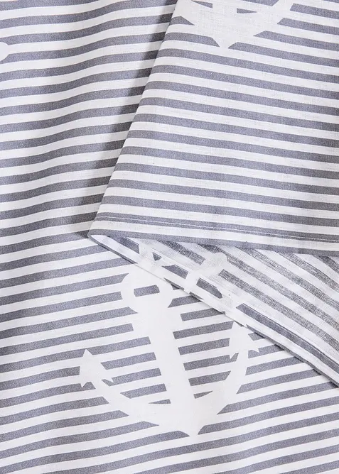 Sengeteppe med maritimt design, bonprix