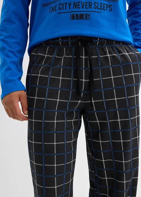 Pyjamas i 100% bomull, bonprix