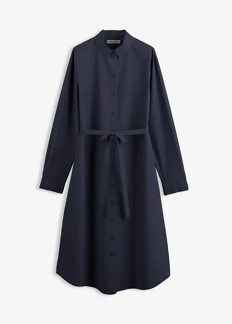 Midikjole i 100% økologisk bomull, bonprix