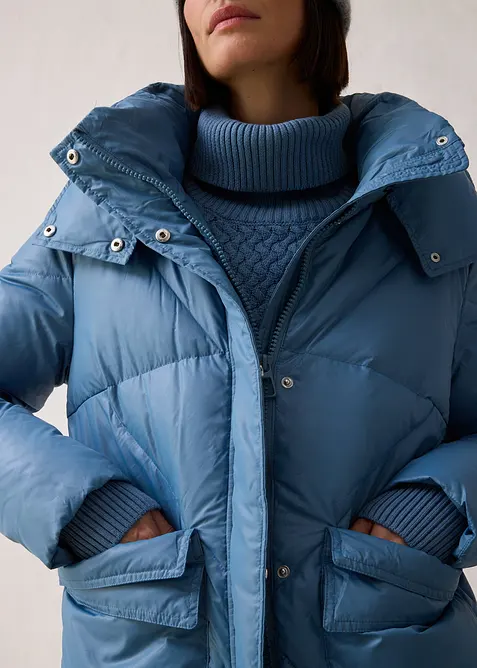 Dunkåpe med resirkulert dun, vannavvisende, bonprix