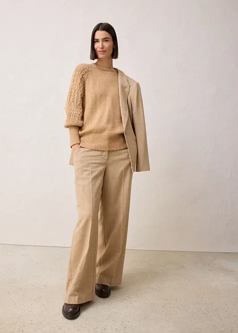 Genser med ull, bonprix