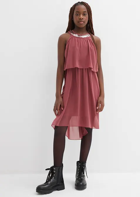 Chiffonkjole, bonprix