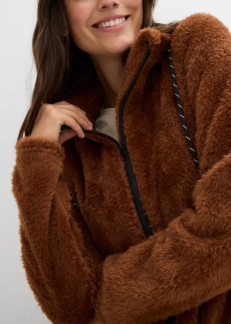 Jakke i pilefleece, bonprix