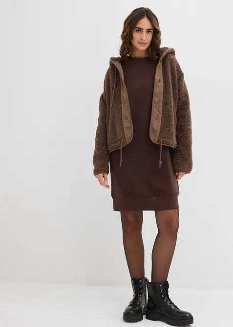 Oversized sweatshirtkjole, bonprix