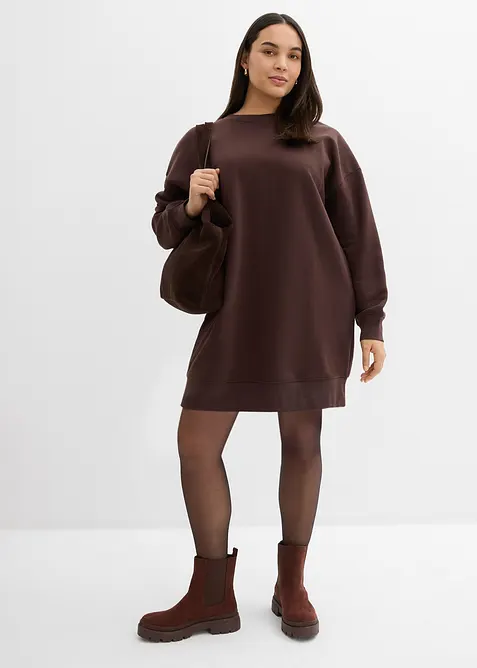 Oversized sweatshirtkjole, bonprix