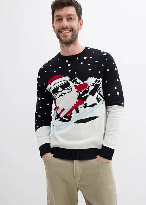 Julegenser med bomull, bonprix