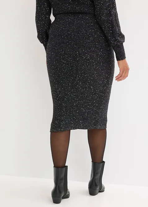 Strikket skjørt, bonprix