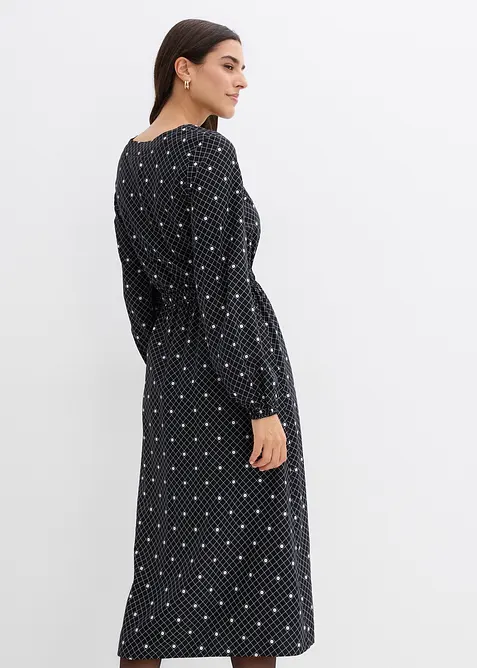 Maxikjole i lett viskose, bonprix