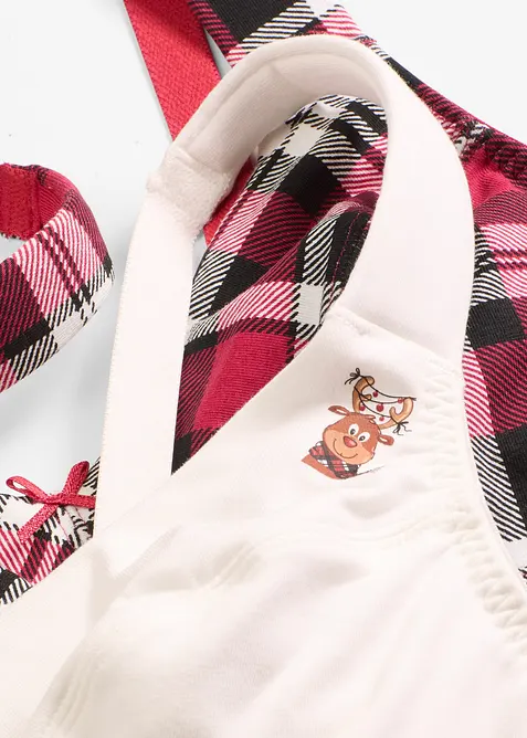 BH uten spiler med økologisk bomull (2-pack), bonprix