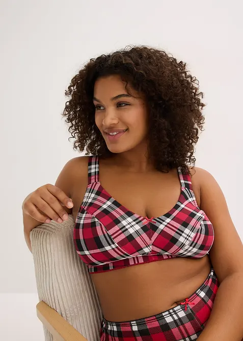 BH uten spiler med &oslash;kologisk bomull (2-pack), bonprix