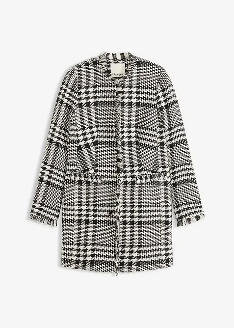 Lang blazer i boucl&eacute;, bonprix