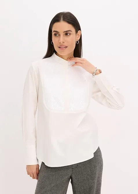 Tunika med paljetter, bonprix