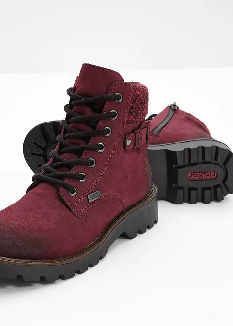Snøreboots fra Rieker med Tex-membran, Rieker