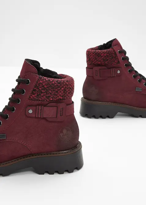 Snøreboots fra Rieker med Tex-membran, Rieker