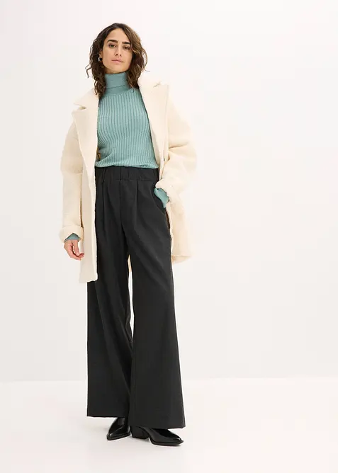 Ribbestrikket genser, bonprix