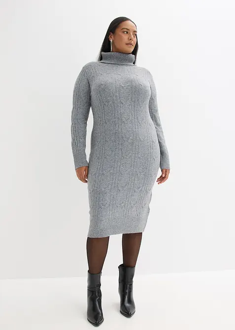 Strikket kjole, bonprix