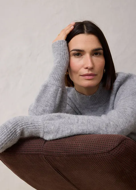 Ullgenser med alpakkaull, bonprix