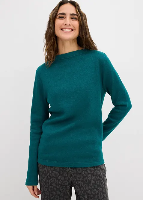 Figurnær, strikket topp, bonprix