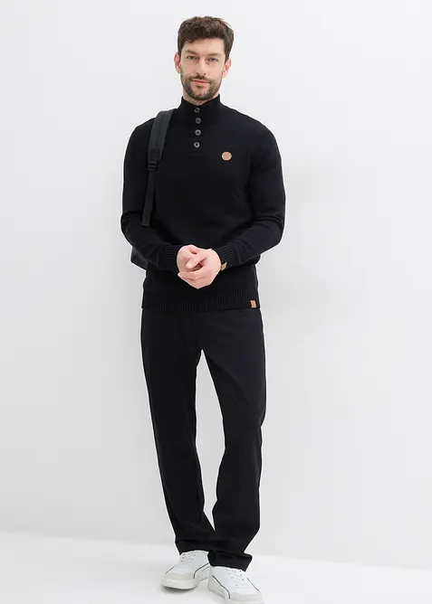 Genser i myk bomullsmiks, bonprix