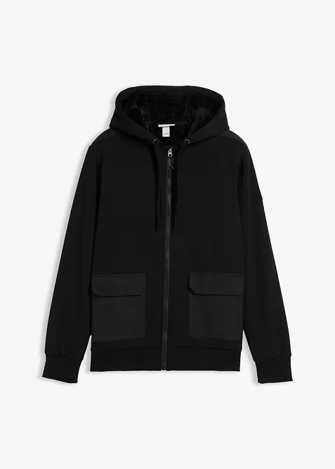 Hettejakke med pilefôr, bonprix