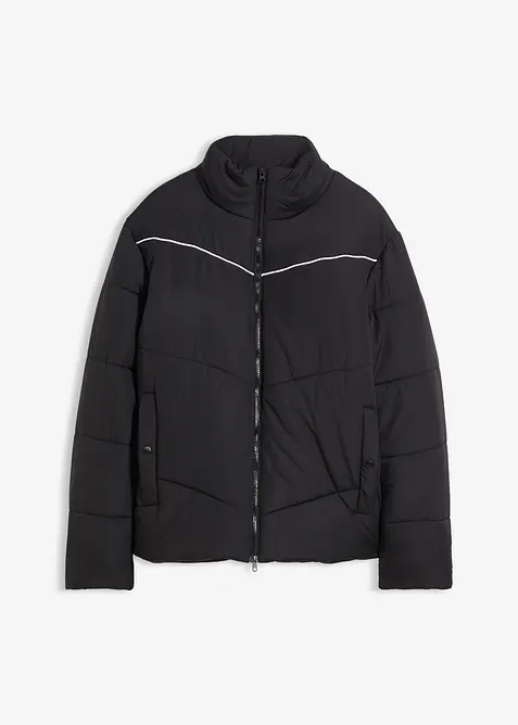 Vattert boblejakke, bonprix