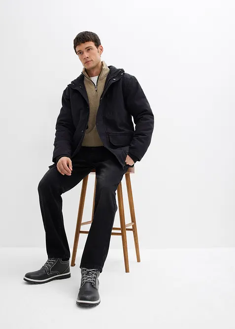 Vinterjakke i slitesterk kanvas, bonprix