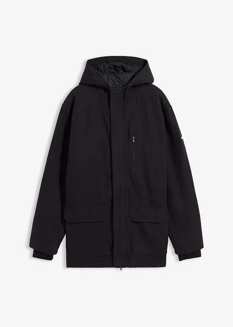 Vinterjakke i slitesterk kanvas, bonprix