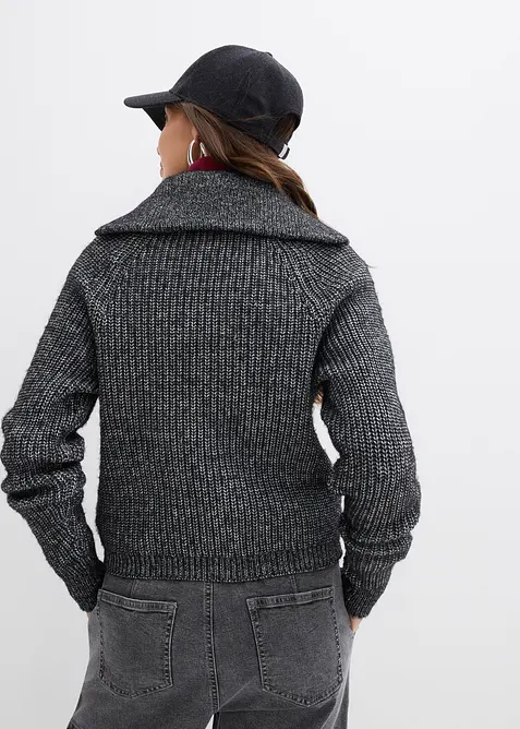 Troyer-genser av myk bomullsmiks, bonprix