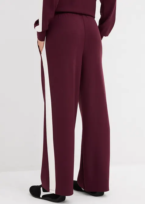 Joggebukse i interlockmateriale, bonprix