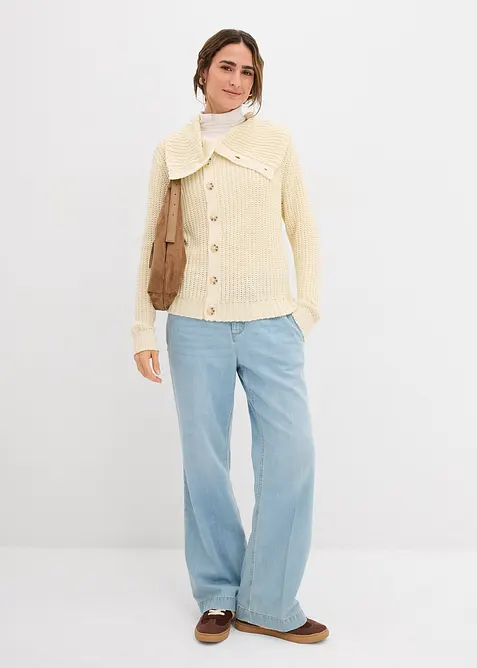 Grovstrikket genser, bonprix