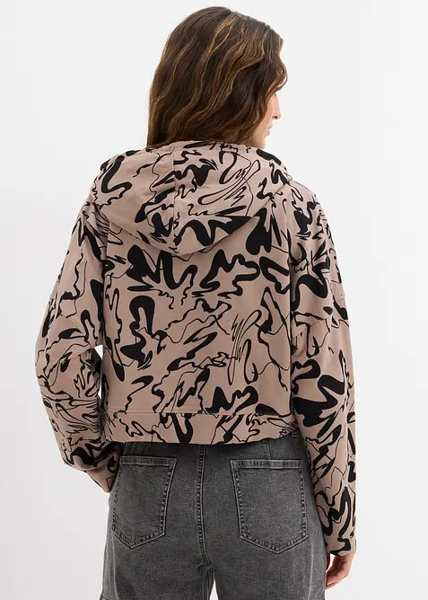 Hettegenser i 100% bomull, bonprix