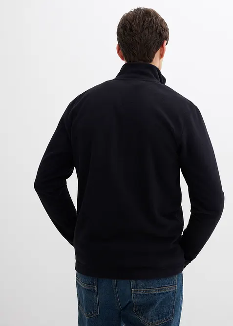 Myk fleecejakke med praktiske glidelåslommer, bonprix