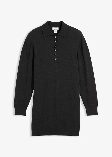 Finstrikket mammakjole i økologisk bomull, bonprix