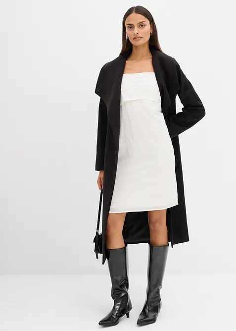 Minikjole med fint paljettbroderi, bonprix