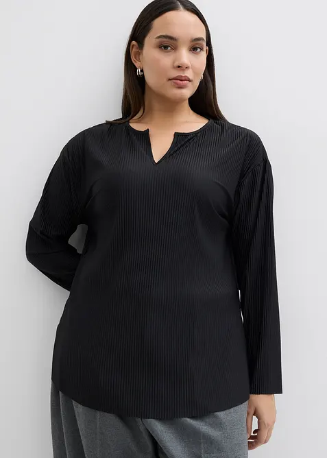 Plissert topp, bonprix