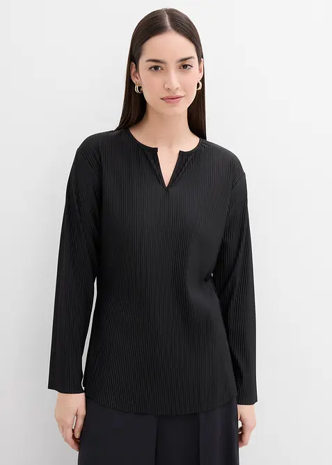 Plissert topp, bonprix