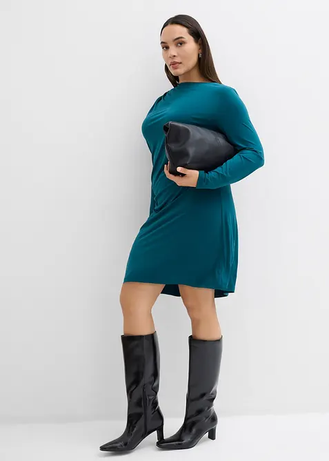 Kjole med båthals, bonprix