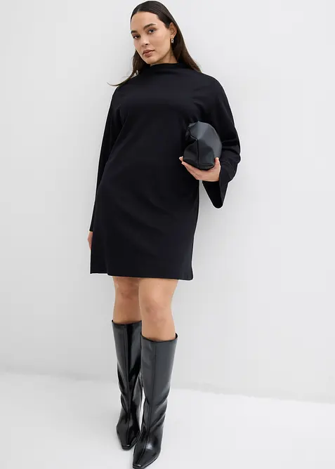 Kjole i jakkestil og Punto di Roma-materiale, bonprix