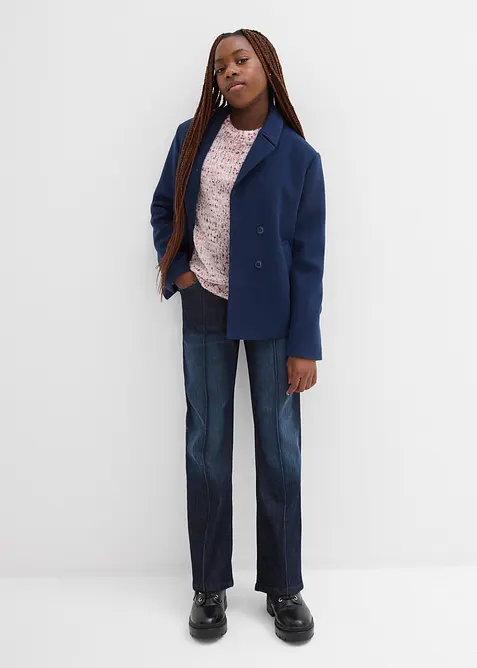 Wide Leg-jeans Mid Waist, bonprix