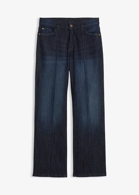 Wide Leg-jeans Mid Waist, bonprix