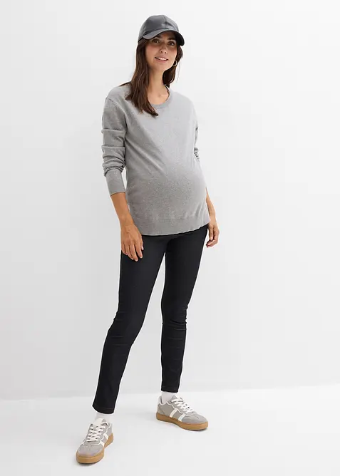 Elastisk mammaleggings i denimlook, bonprix