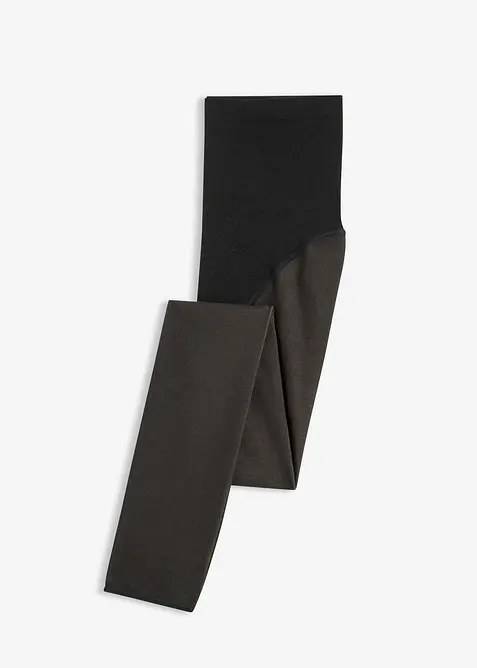 Varmende leggings i transparent materiale med Belly Control og Push up-effekt 50 DEN, bonprix