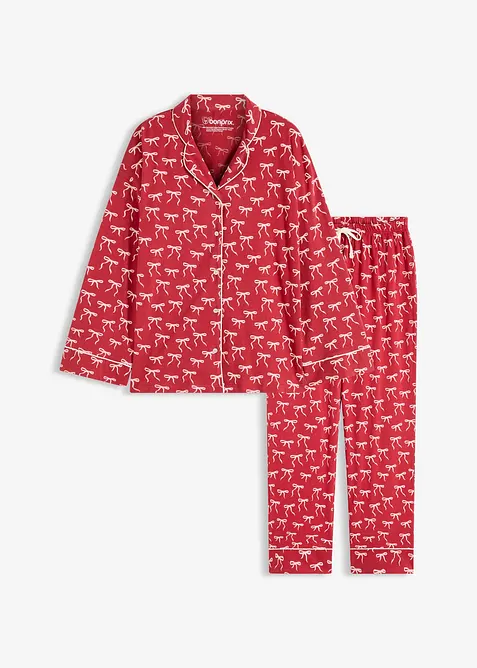 Pyjamas i 100% bomull, bonprix