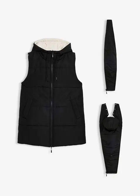 4-i-1-mammavest i vendbar, fôret modell med bæreinnlegg, bonprix